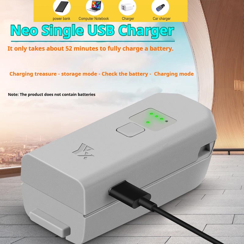 Drone Power Bank - DJI NEO Drone 고속 충전기 배터리