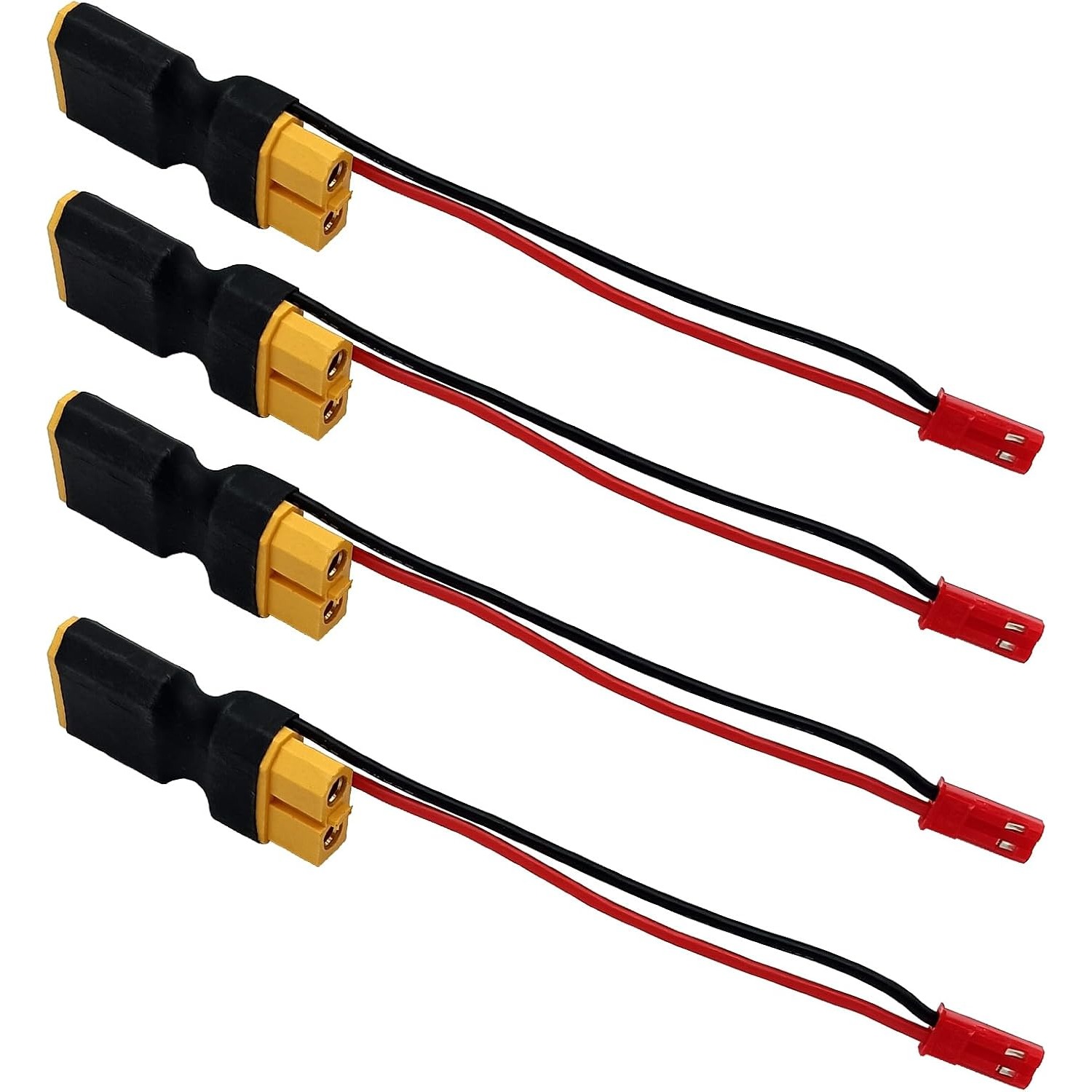 Drone Beacon Light - 1PCS XT60 남성-여성 커넥터(JST 와이어 포함)