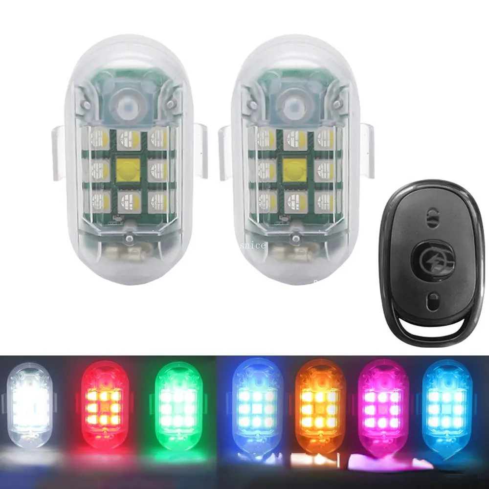 Drone Strobe Light - 차량용 무선 LED 스트로브 라이트, 리모컨
