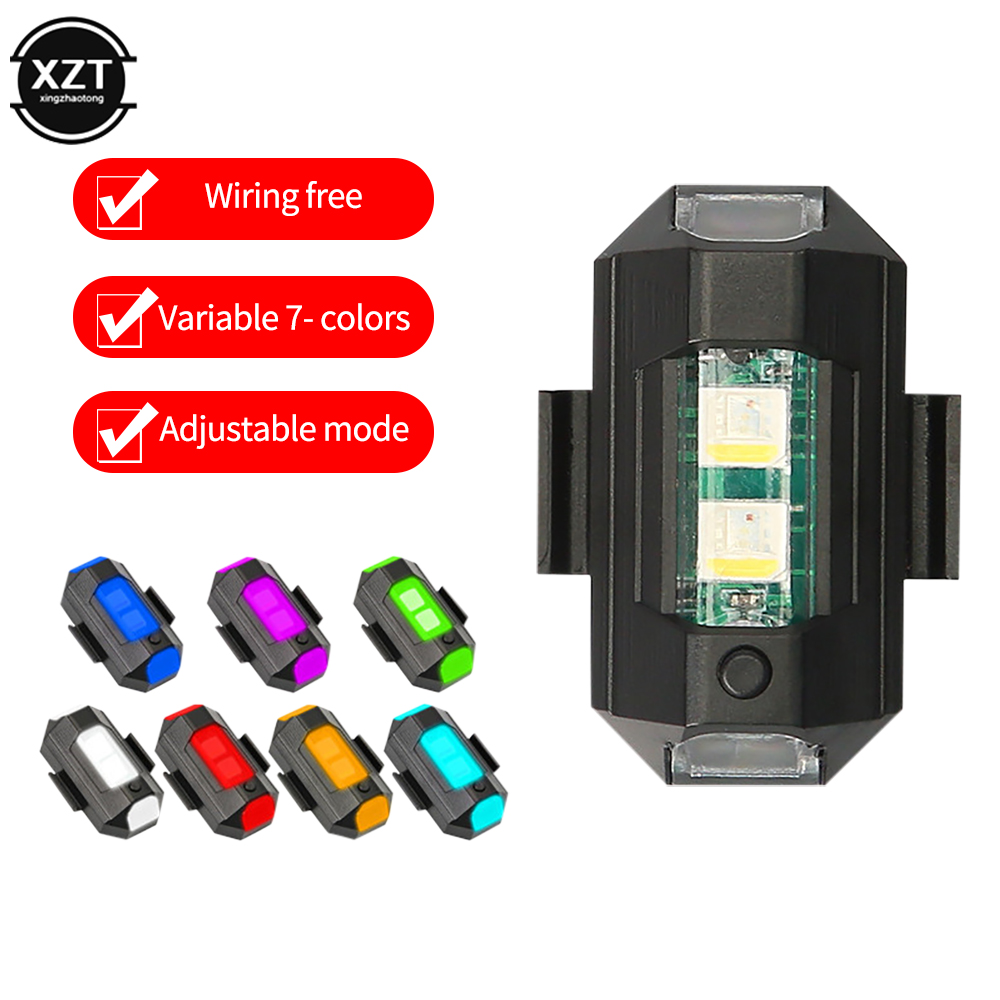 USB LED 충돌 방지 드론 스트로브 라이트, 자전거 - Drone Strobe Light 리뷰 및 가격