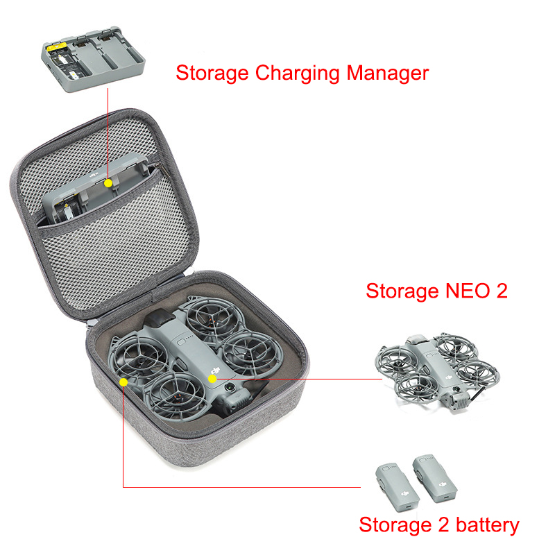 DJI Neo 2 RC N3 드론 리모컨 액세서리 휴대 - Drone Hard Shell Case 리뷰 및 가격