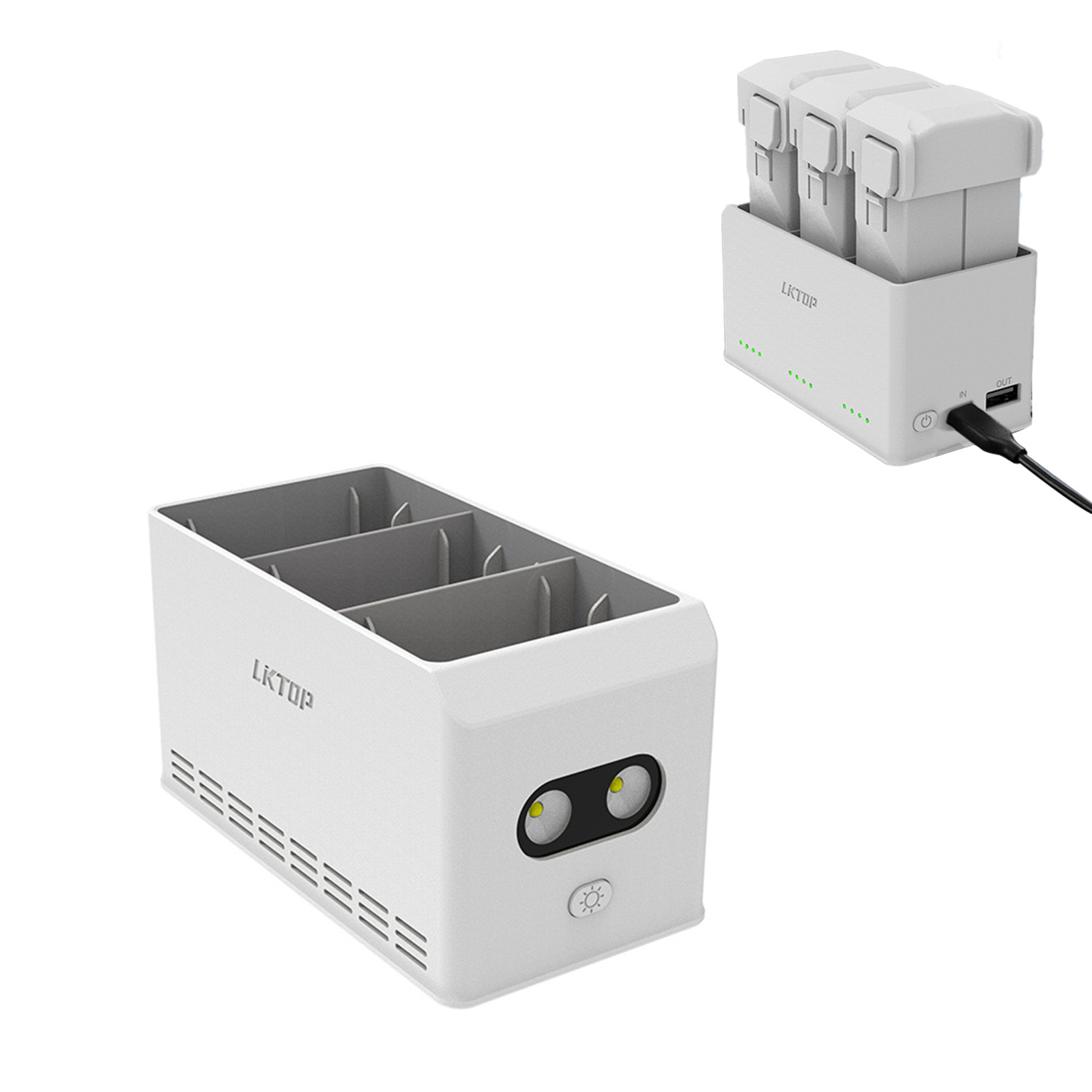 미니 3/3 프로/미니 4 프로용 배터리 충전기 관리기 - Drone Charging Hub 리뷰 및 가격