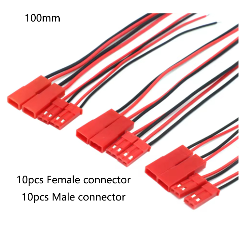 20개 100mm 150mm 200mm JST 남성 여 - Drone Battery Adapter 리뷰 및 가격