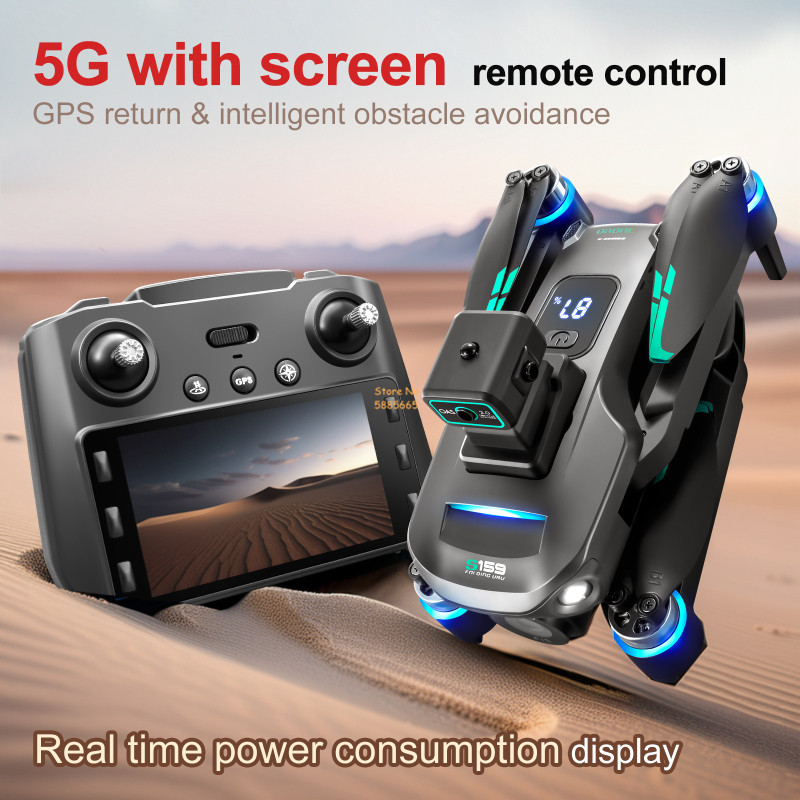 8K 듀얼 카메라 5G WIFI FPV 원격 제어 Qu - Drone Power Bank 리뷰 및 가격