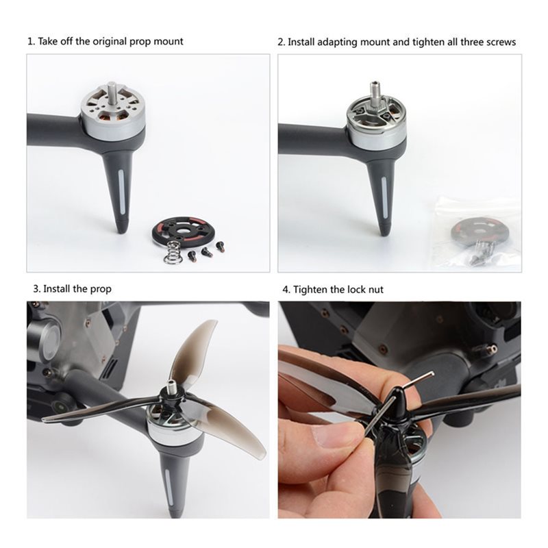B50B-모터 플레이트 어댑터 4개 DJI FPV 콤보 - Drone Propeller Holder 리뷰 및 가격