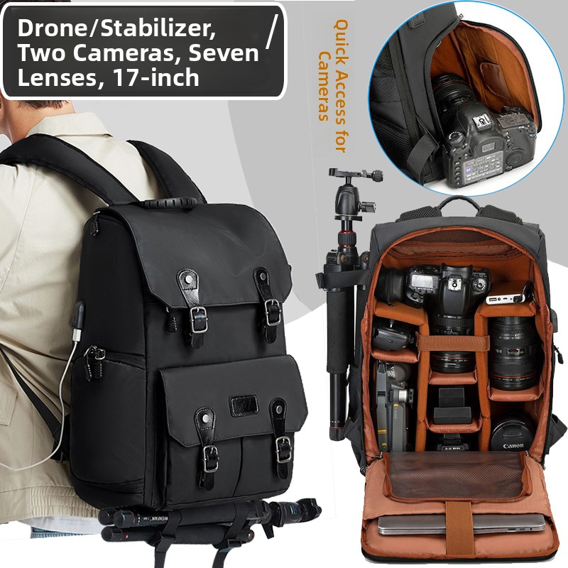 전문 DSLR 카메라 가방 백팩 대용량 사진촬영 컴퓨터 - Drone Backpack 리뷰 및 가격