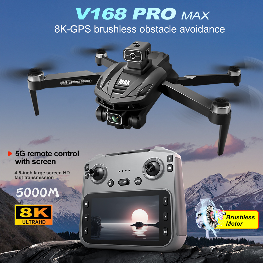 V168 PRO Max GPS 드론 8K 전문가용 HD - Drone Power Bank 리뷰 및 가격