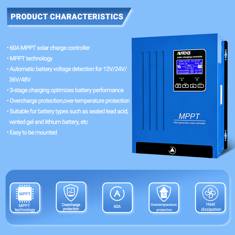 ANENJI MPPT 100A 80A 60A 태양광 충 - Drone Solar Charger 리뷰 및 가격