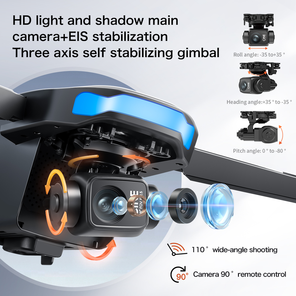 새로운 S-X1 MAX 드론 GPS 8K 프로페셔널 H - Drone Power Bank 리뷰 및 가격